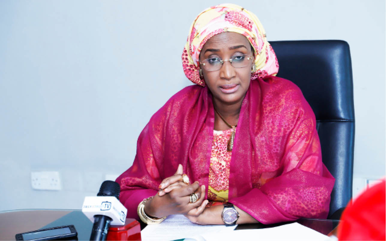 Zargin N37bn: Sadiya ta kai kanta EFCC