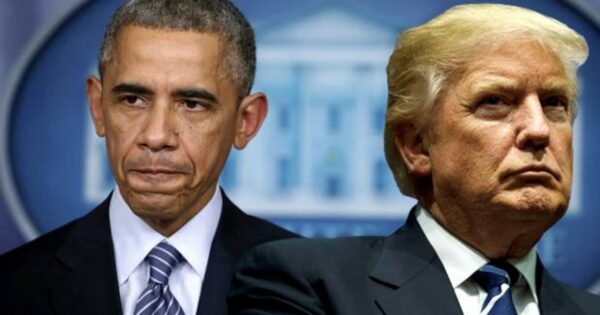 Obama da Trump
