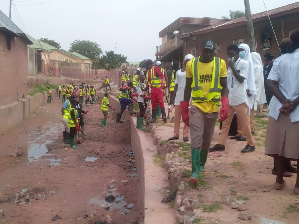 Tsaftar Muhalli: An dawo da sharar karshen wata a Gombe