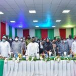 Gwamnonin PDP yayin taron da suka gudanar a Bauchi