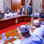 Buhari tare da gwamnonin APC
