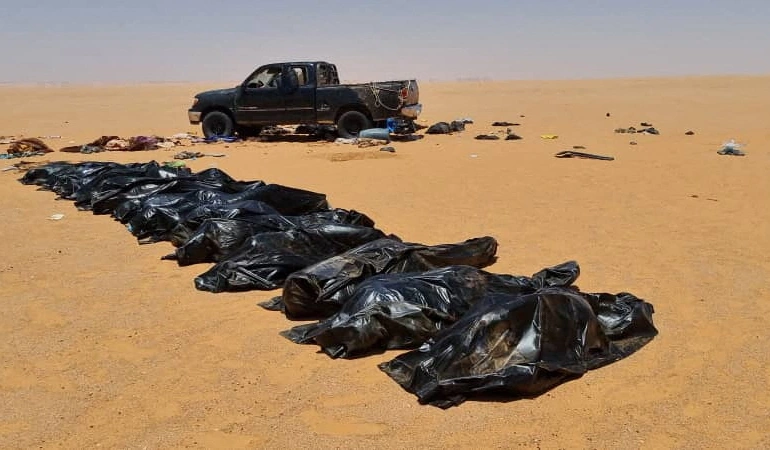Gawarwakin da aka tsinta a Libya
