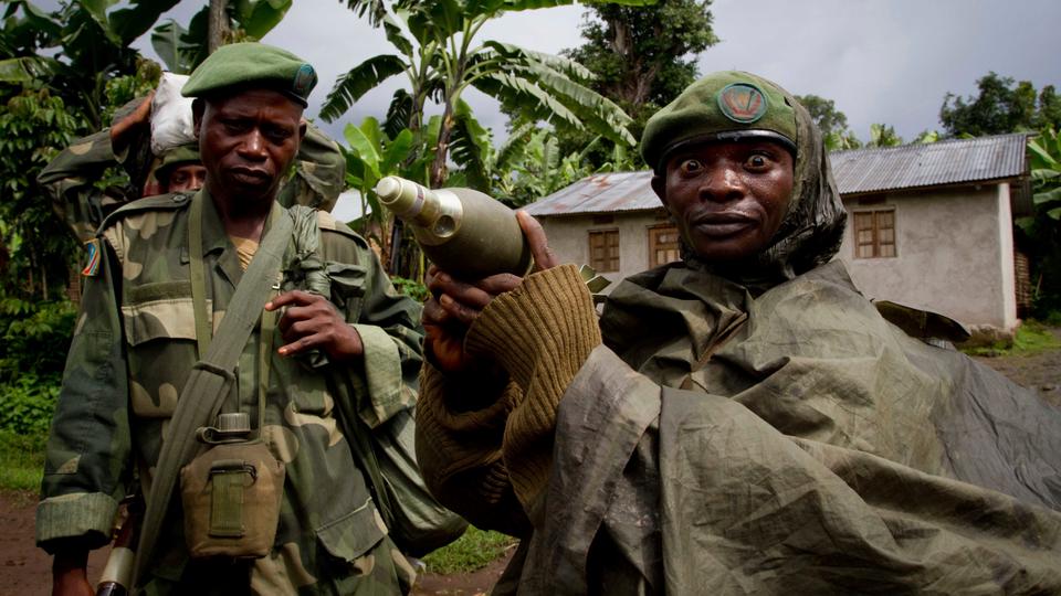 Wasu sojojin Jamhuriyar Dimokuradiyyar Kwango