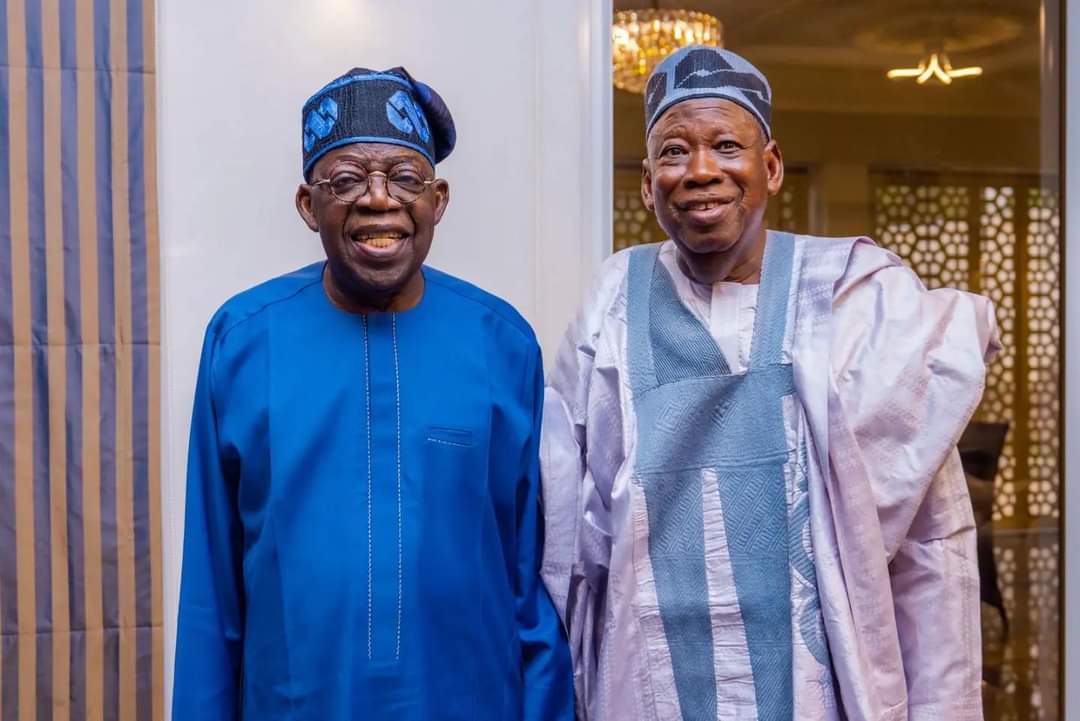 Tinubu ya gana da Ganduje a Abuja