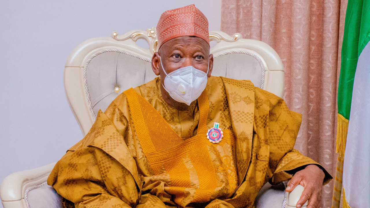 Gidan da Ganduje zai tare ya yi gobara