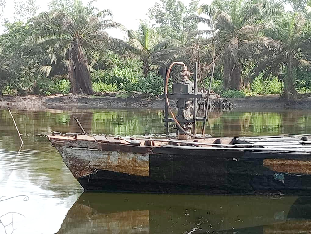 Sojojin ruwa sun gano rijiyar da ake satar danyen man fetur a Ribas