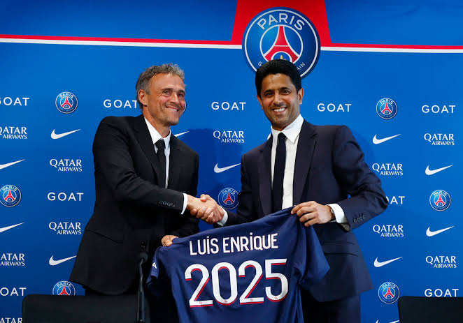 PSG ta kulla yarjejeniya da tsohon kociyan Barcelona Luis Enrique