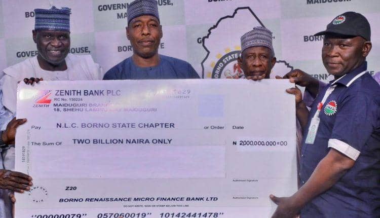 Matsin rayuwa: Zulum Ya Bai Wa Ma’aikata Rancen N2bn