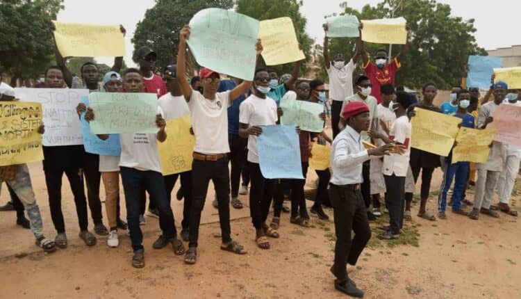 Matasan Yobe sun yi zanga-zanga kan yawaitar fyade da satar mutane a Arewa