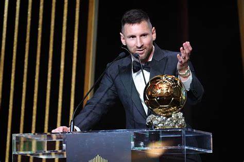 Messi ya sake lashe kambun Ballon d’Or a karo na 8