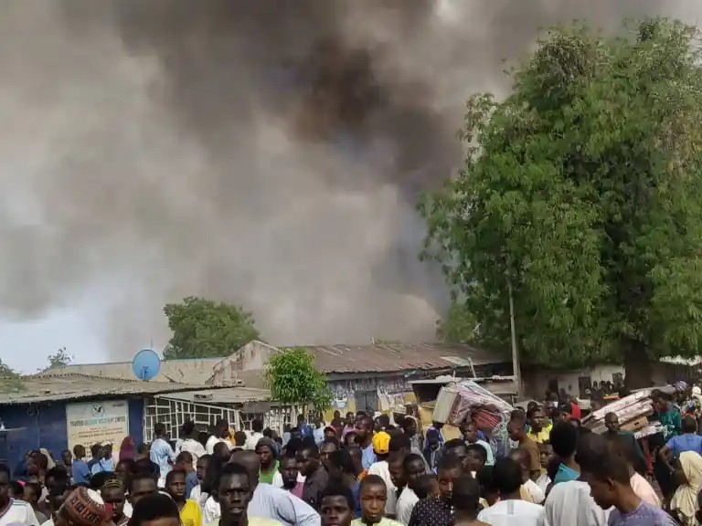 Gobara ta tashi a Kasuwar Gomboru da ke Maiduguri