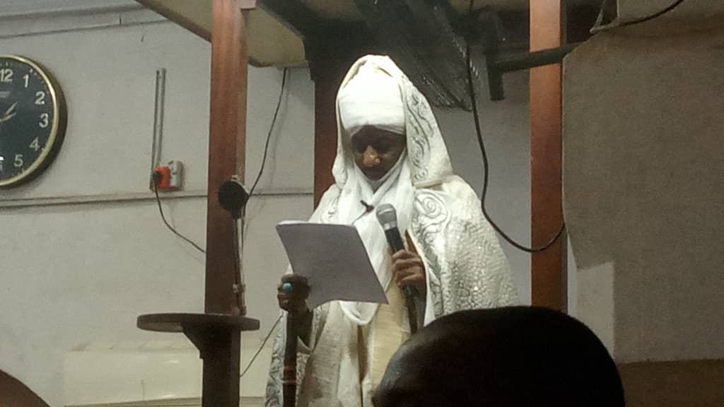 Imanin Musulmi ba zai cika ba sai ya karɓi kowacce ƙaddara — Sarki Sanusi II