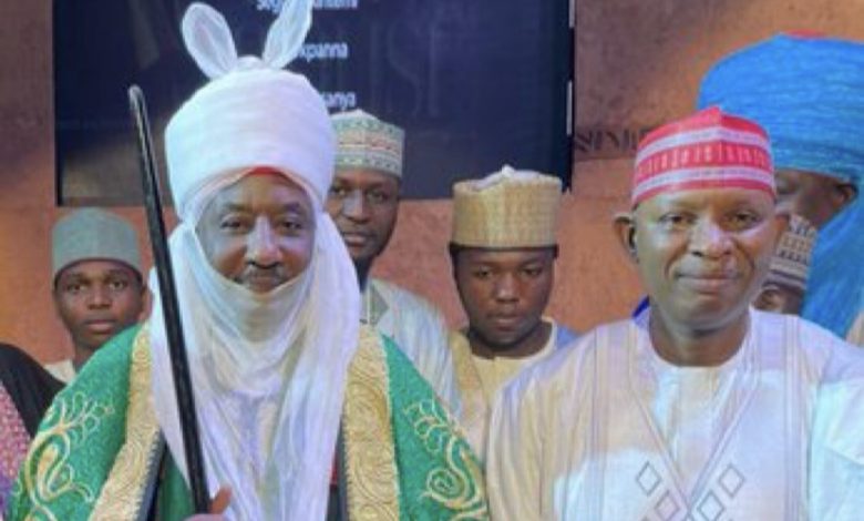 Shugabannin tsaro sun gana da Sanusi da Abba a fadar Sarkin Kano