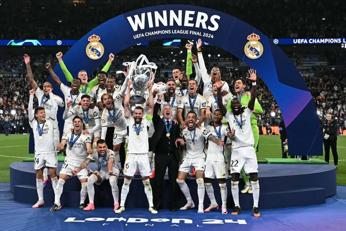 Real Madrid ta lashe Gasar Zakarun Turai karo na 15