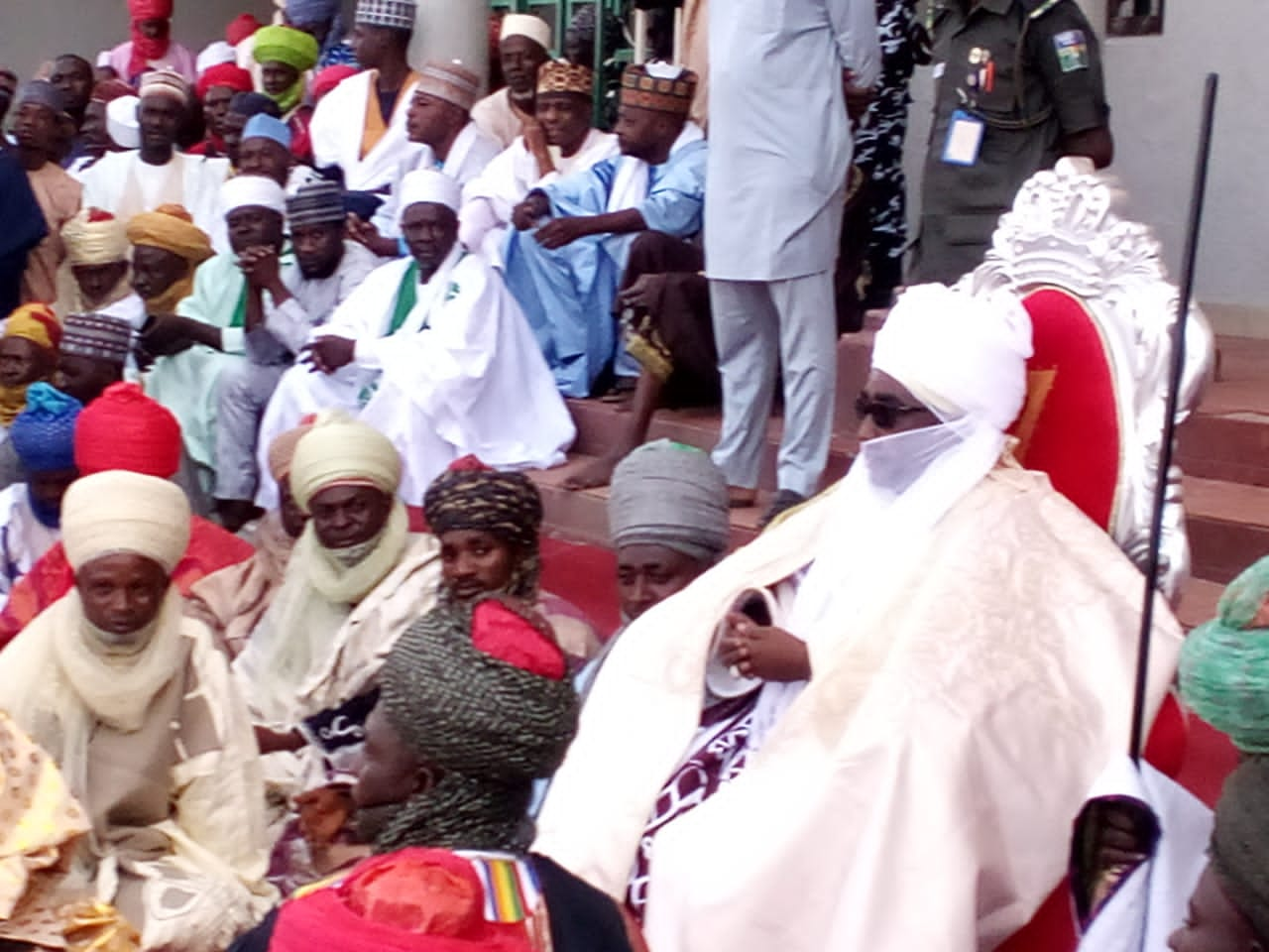 Hawan Daushe: Yadda Sarkin Zazzau ya karɓi gaisuwar sallah