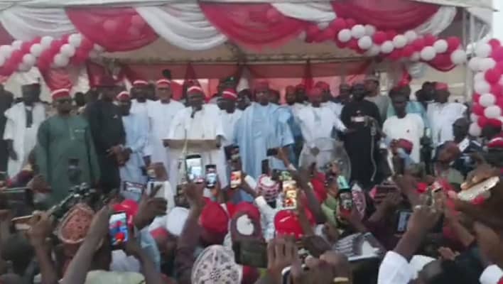 Yadda Kwankwaso ya yi Babbar Sallah a Kano