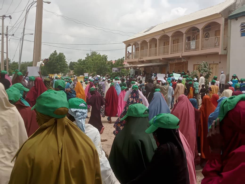 An fara zanga-zangar goyon bayan Tinubu a Kano