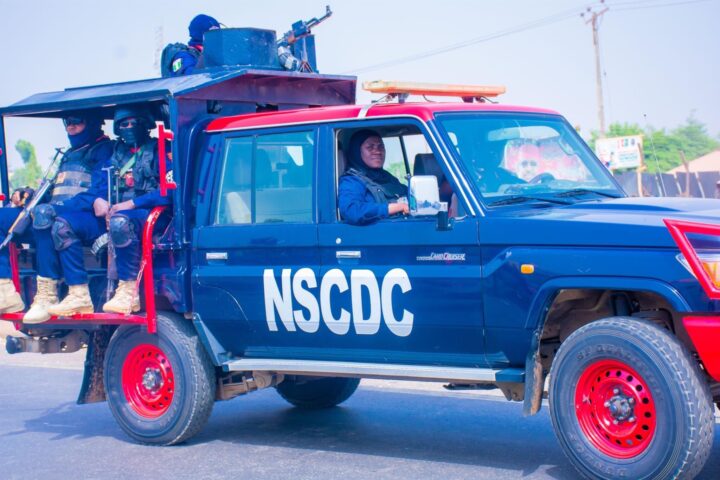 NSCDC ta kama mutum 4 kan zargin fataucin yara a Oyo