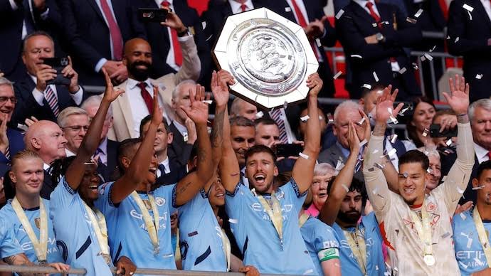 City ta doke United a kofin Community Shield