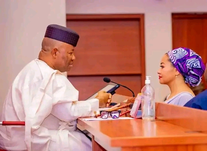 A gaban mijina Akpabio ya nemi kwanciya da ni —Sanata Natasha