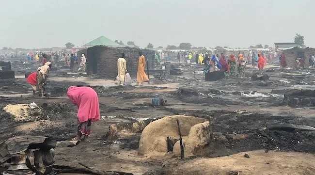 Gobara ta kashe ɗan shekara 7 a sansanin ’yan gudun hijira